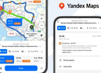Yandex Maps, Güzergâh Üzerindeki Yol Ücretlerini Göstermeye Başladı